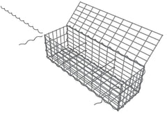 Gabion 100x30x30cm