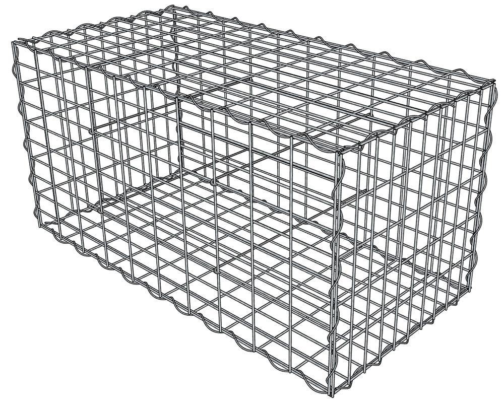 Gabion 100x50x50cm (Article en pré-commande / disponibilité courant juin)