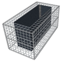 Jardinière Gabion 100x50x50cm
