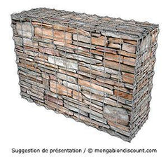 Gabion 100x50x50cm (Article en pré-commande / disponibilité courant juin)